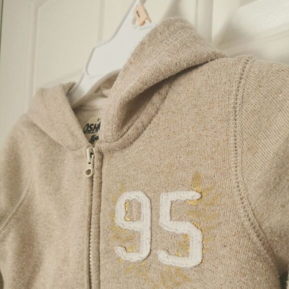 3/$15 Oshkosh B'gosh hoodie size 2t - Picture 2 of 4